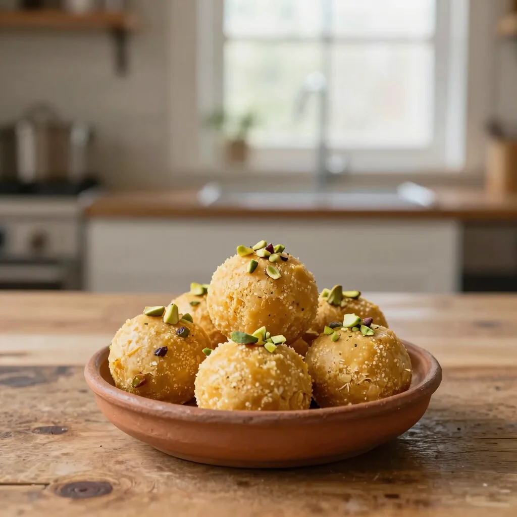 Besan Ladoo Bites